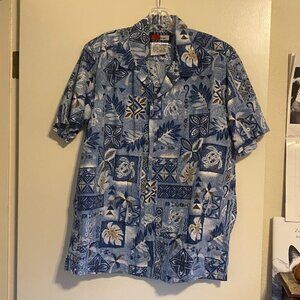 Vintage Tommy Hilfiger Hawaii Hawaiian Shirt, Men's Size Large, 100% Cotton